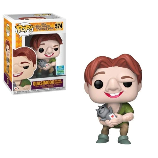 Funko The Hunchback of Notre Dame Quasimodo Holding Gargoyle Exclusive # 574