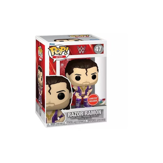 Funko Pop! WWE Razor Ramon GameStop Exclusive Figure #47