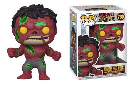 Funko Pop! Marvel: Marvel Zombies - Red Hulk 790 + PoP Protector