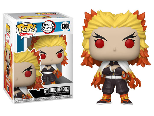 Funko Pop! Demon Slayer Kyojuro Rengoku #1308 + Free Protector