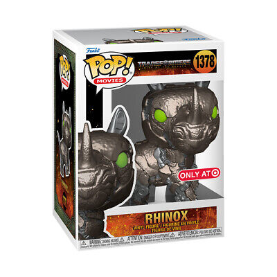 2023 Funko Pop Target Exclusive Transformers: Rise Of The Beasts: Rhinox #1378 + PoP Protector