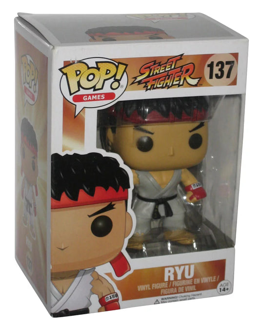 Funko Pop! Street Fighter - Ryu 137 + Pop Protrctor