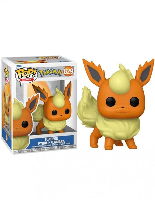 Funko POP! Games: Pokemon - Flareon #629 + Protector!