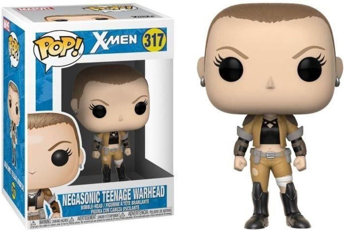 Funko Pop! Marvel: X-Men - Negasonic Teenage Warhead 317 (VAULTED) + PROTECTOR!