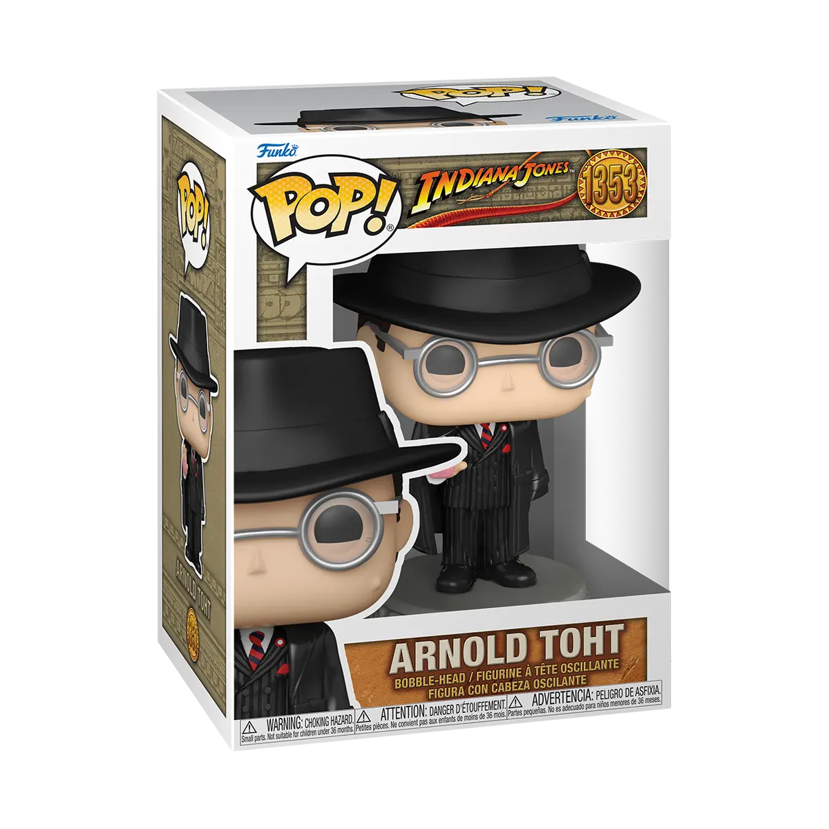 Funko POP! Movies: Indiana Jones #1353 - Arnold TOHT + Protector!