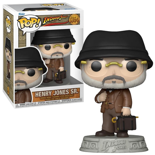 Funko POP! Movies: Indiana Jones #1354 - Henry Jones Sr + PROTECTOR!
