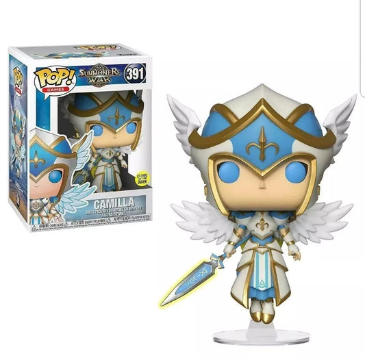 Funko POP! Games: Summoners War #391 - Camilla GITD + Protector!