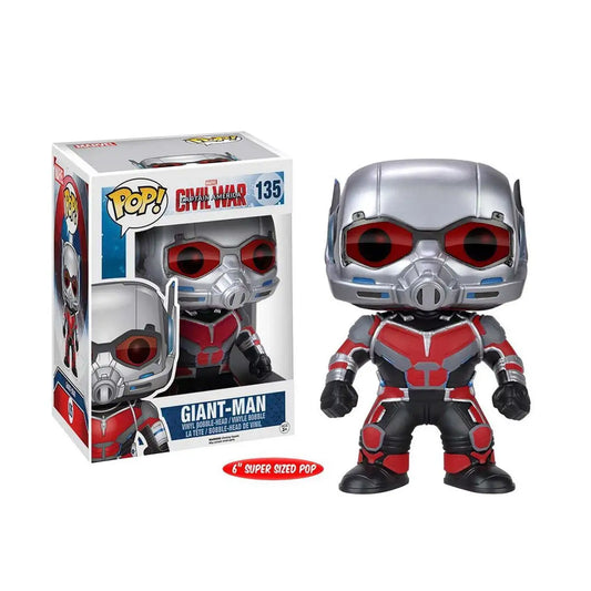 Funko POP! Marvel: Captain America Civil War - Giant Man #135 + Protector!