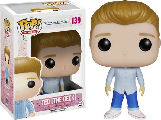Funko POP! Movies: Sixteen Candles #139 - Ted (THE GEEK) + Protector!