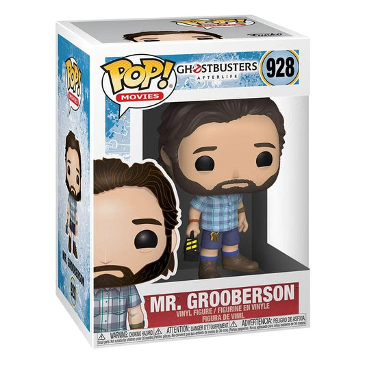 Funko POP! Movies: Ghostbusters #928 - Mr. Grooberson + PROTECTOR!