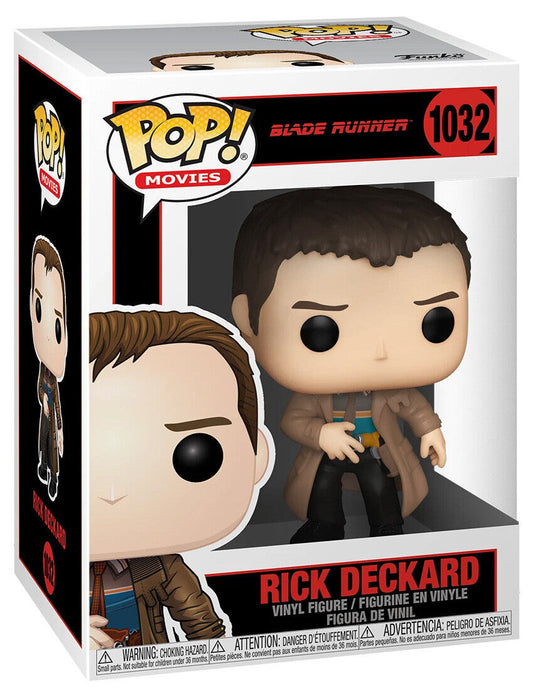 Funko POP! Movies: Blade Runner #1032 - Rick Deckard + PROTECTOR!