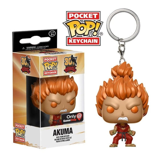 Pocket POP! Keychain - Street Fighter Akuma Gamestop