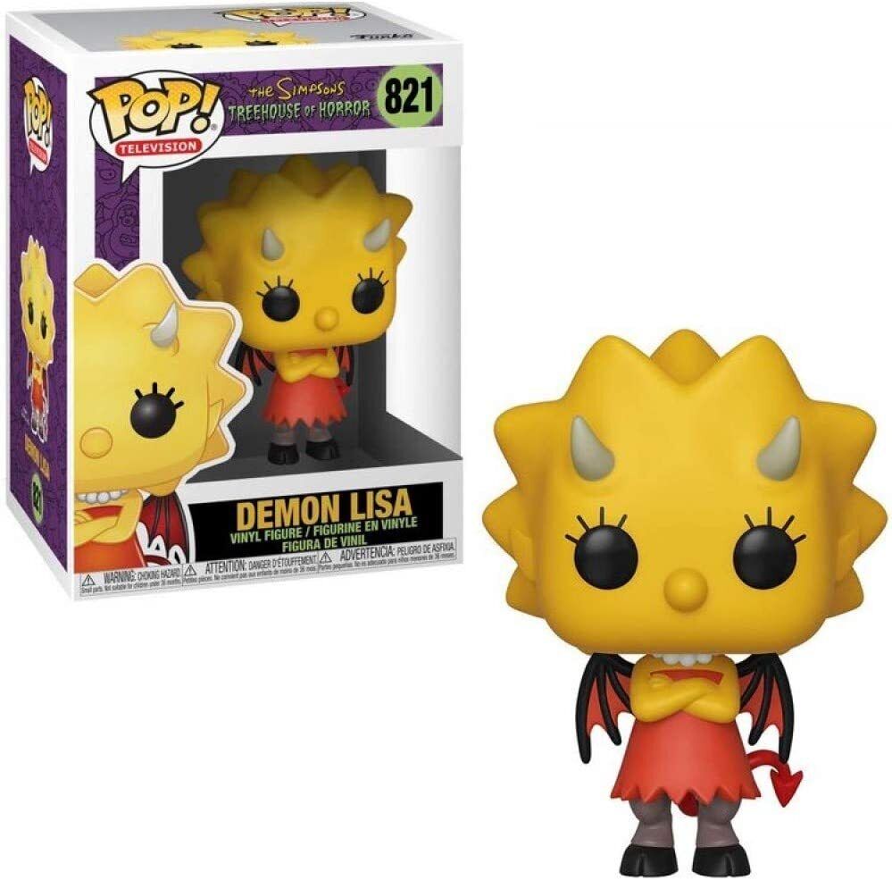 The Simpsons funko pop! #821 demon Lisa treehouse of horror Funko PoP! + PoP protector