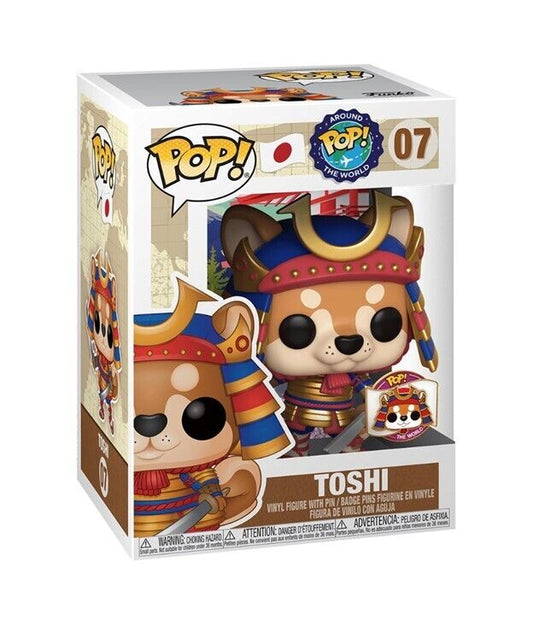 Funko POP! Japan - Around the world #07 - Toshi + PROTECTOR!