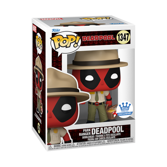 Funko Pop! Park Ranger Deadpool Marvel Deadpool 1347 + PoP Protector