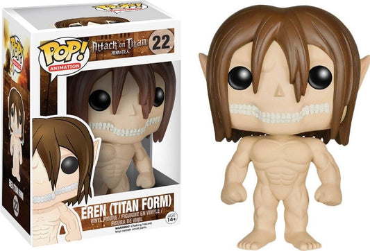 Funko POP! Animation: Attack On Titan #22 - Eren (Titan Form) + PROTECTOR!