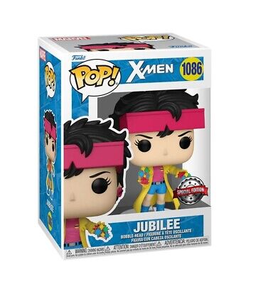 Funko Pop! X-Men - #1086 Jubilee Special Edition + PROTECTOR!