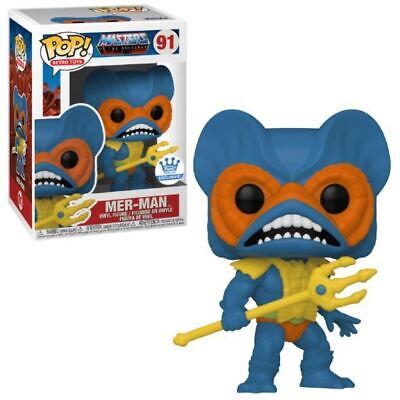 Funko POP! Retro Toys - Masters Of The Universe #91 - Mer-Man Funko Shop Exclusive + PROTECTOR!