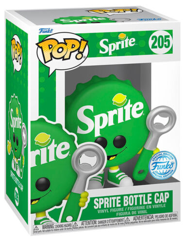 Funko POP! Ad Icons - Sprite Bottle Cap #205 Special Edition + PROTECTOR!