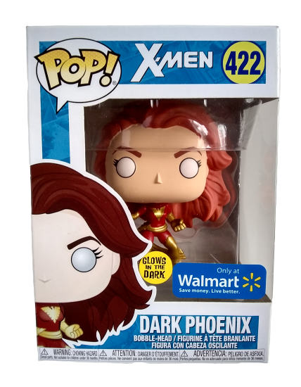 Funko POP! Marvel X-MEN #422 - Dark Phoenix Walmart Exclusive GITD  (VAULTED) + PROTECTOR!