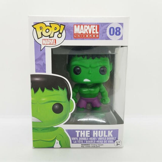 Funko POP! Marvel Universe #08 - The Hulk (VAULTED) + PROTECTOR!