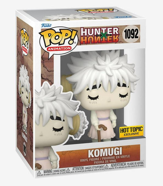 Funko POP! Animation: Hunter X Hunter - Komugi Hot topic exclusive #1092 + PROTECTOR!