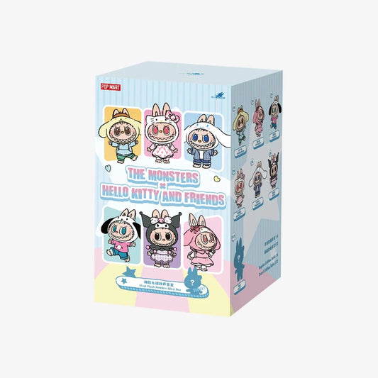 THE MONSTERS × Sanrio Hello Kitty and Friends Series-Vinyl Plush Pendant Blind Box 100% OFFICIAL