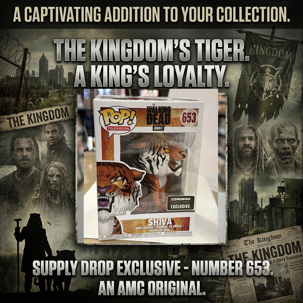 Funko POP! Television AMC The Walking Dead Supply Drop Exclusive Shiva 653