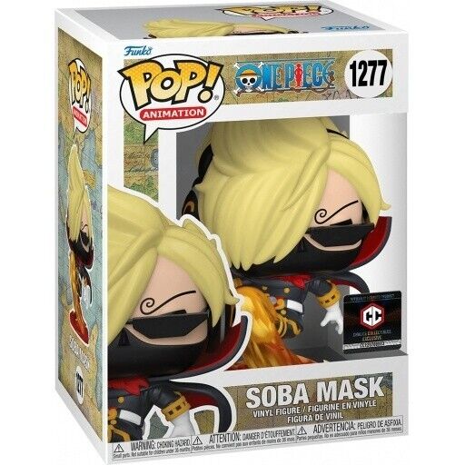 1277 Funko POP! Animation: One Piece - Soba Mask Chalice Exclusive + PROTECTOR!