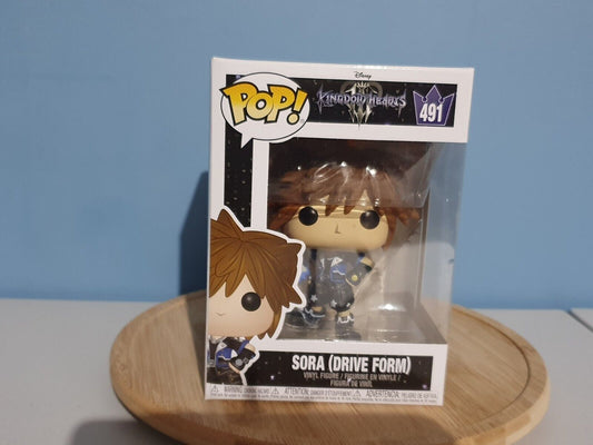 Disney Kingdom Hearts - Sora (Drive form) Funko POP #491 pop vinyl + PoP Protector
