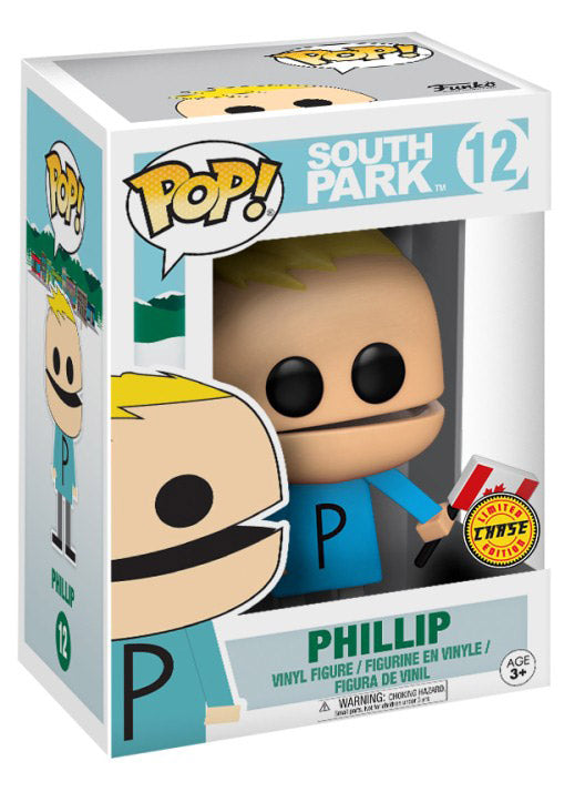 Funko POP! South Park - Phillip 12 CHASE + FREE PROTECTOR! (VAULTED)