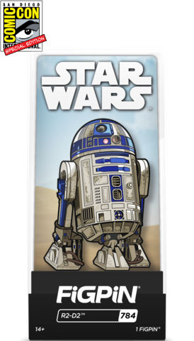 STAR WARS R2-D2 #784 A NEW HOPE FIGPIN 2021 San Diego Comic Con Limited Edition