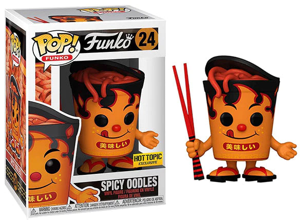24 POP! FUNKO SPICY OODLES HOT TOPIC EXCLUSIVE FUNKO POP!