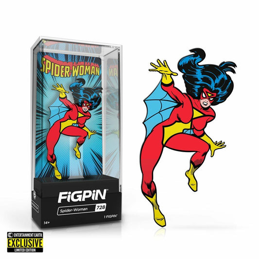 Marvel SPIDER-WOMAN Classic FiGPiN Enamel Pinback # 728 EE Exclusive