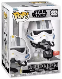 Funko  Pop! Jet Trooper 643 Star Wars Gaming Greats Gamestop Exclusive + Free Protector
