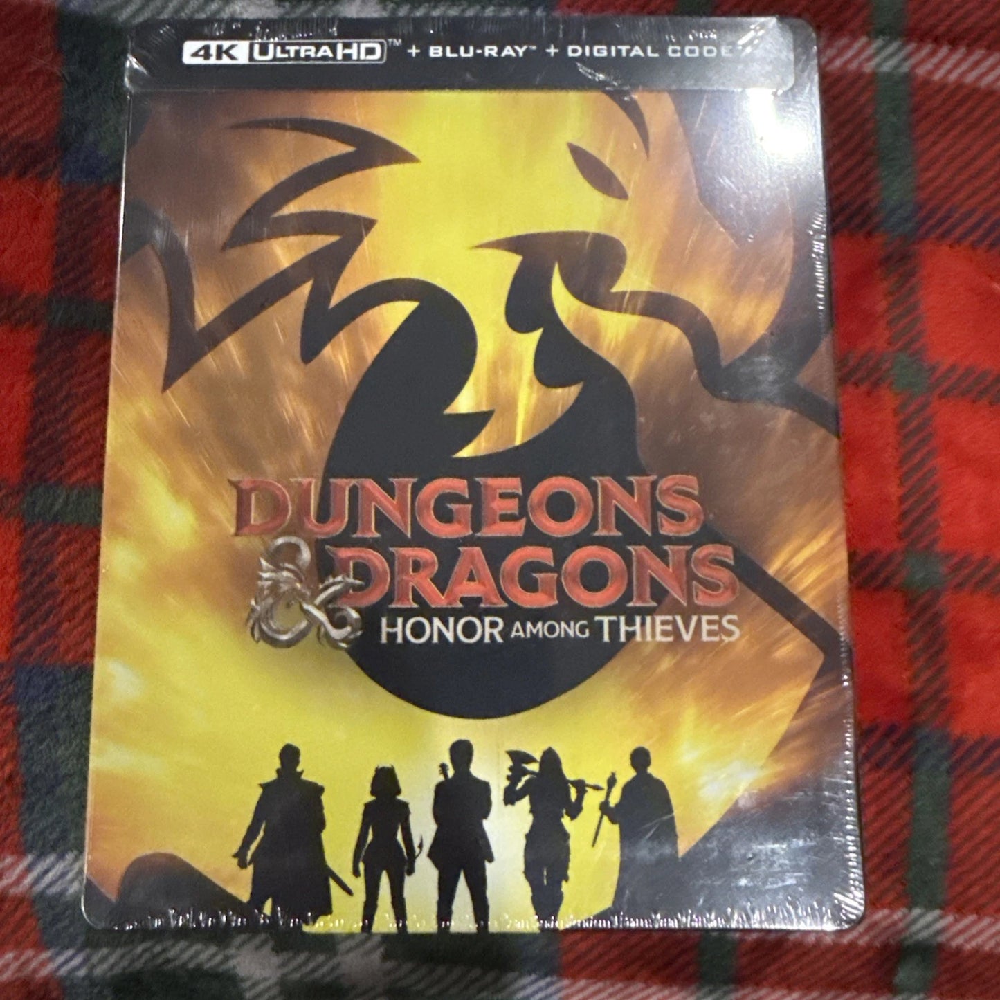 Dungeons &amp; Dragons: Honor Among Thieves – 4K Ultra HD Steelbook brand new official sealed