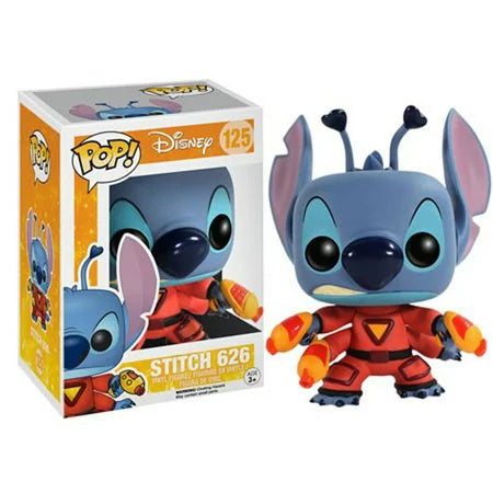 Funko Pop! Disney Lilo & Stitch - Stitch 626 - 125 + Free Protector