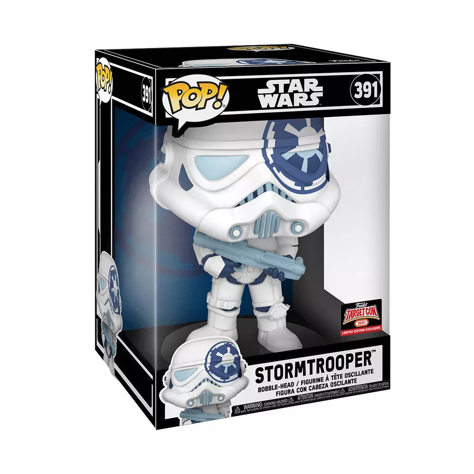 Funko POP! Star Wars Jumbo 10 Inch STORMTROOPER #391 - Target CON Exclusive