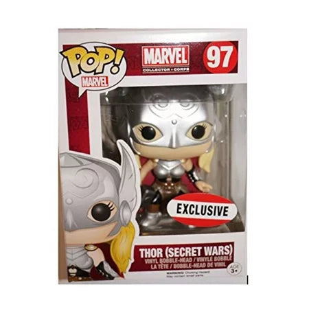 MARVEL Collector Corps Secret Wars Funko POP! Lady Thor 97 Exclusive