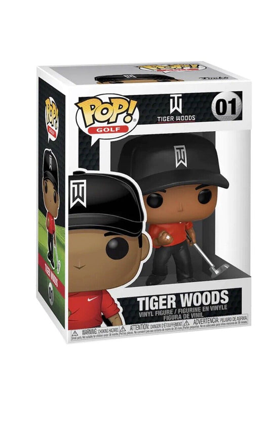 Funko Pop! Golf - Tiger Woods #01 + Free Protector