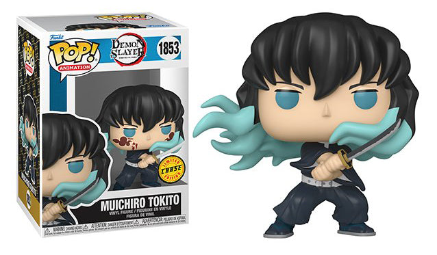 Preorder Muichiro Tokito 1853 Demon Slayer PoP! Animation Funko PoP! Guaranteed Chase + Protector