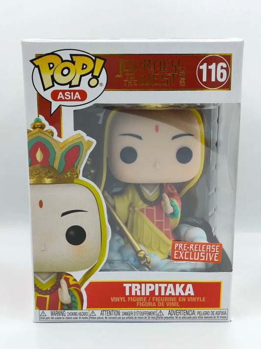 Funko Pop Asia Tripitaka #116 Journey To The West Pre-Release Exclusie + PoP Protector