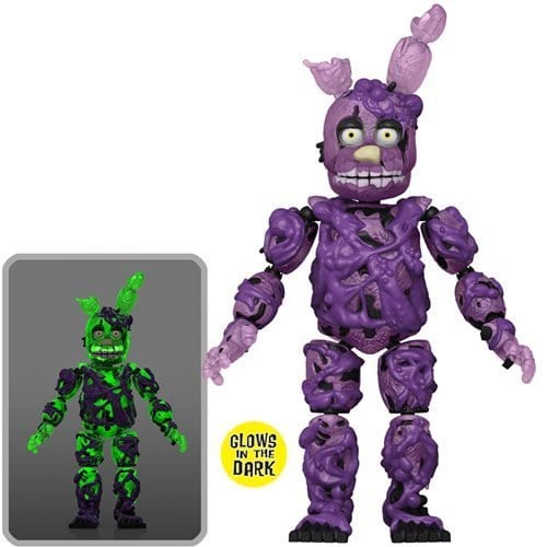 Five Nights at Freddy's Special Delivery Toxic Springtrap Glows in the Dark Action Figure