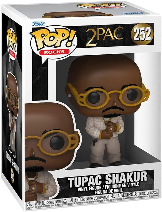 Funko POP! Rocks: 2Pac: Tupac Shakur 252 - Loyal to The Game (box ware) + Free Protector