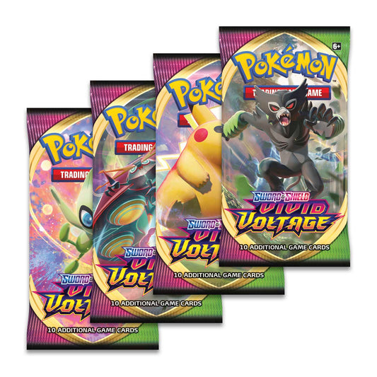 POKEMON TCG! Sword and Shield Vivid Voltage booster Pack Sealed ( You are purchasing 1 booster pack)