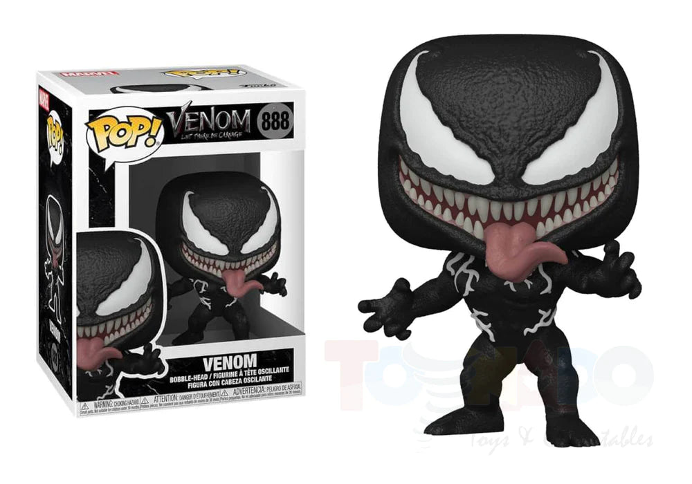 Funko Pop! Marvel Venom Let There Be Carnage - Venom 888 + Free Protector