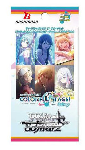 Weiss Schwarz Booster Pack Project Sekai Colorful Stage feat. Hatsune Miku Vol.2 (1 random pack only) Japanese Version