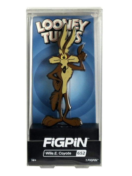 Looney Tunes FiGPiN Wile E. Coyote Pin Fig Collector Case #652 (LE 2000)