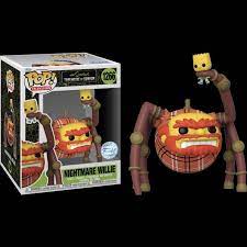 Funko Pop! Television: The Simpsons: Treehouse of Horror - Nightmare Willie Super Sized 6" #1266 + Protector