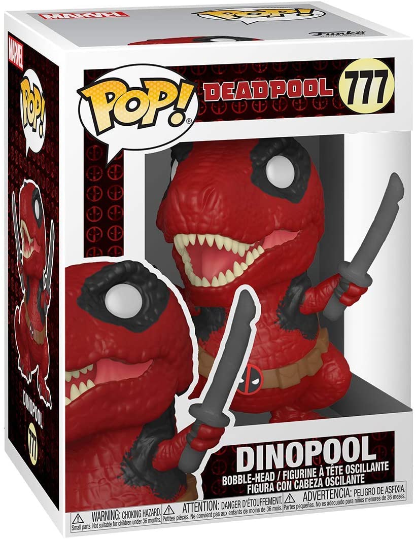 Funko POP! Deadpool#777 - Dinopool + PROTECTOR!